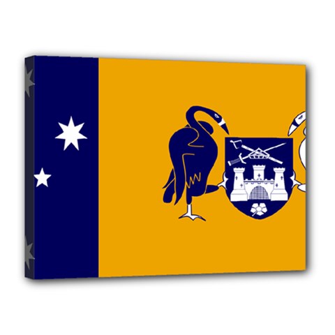 Flag Of Australian Capital Territory Canvas 16  X 12  (stretched)