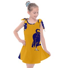 Flag Of Australian Capital Territory Kids  Tie Up Tunic Dress by abbeyz71