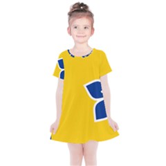 Proposed Flag Of Australian Capital Territory Kids  Simple Cotton Dress by abbeyz71