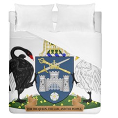 Coat Of Arms Of Australian Capital Territory Duvet Cover (queen Size) by abbeyz71