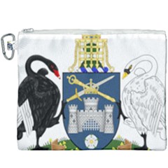 Coat Of Arms Of Australian Capital Territory Canvas Cosmetic Bag (xxxl) by abbeyz71