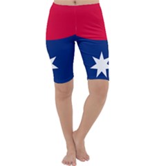 Proposed Australia Down Under Flag Cropped Leggings  by abbeyz71