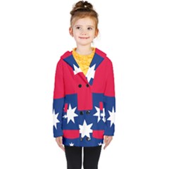 Proposed Australia Down Under Flag Kids  Double Breasted Button Coat by abbeyz71