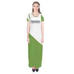 Proposed Koru Flag Of New Zealand Short Sleeve Maxi Dress by abbeyz71