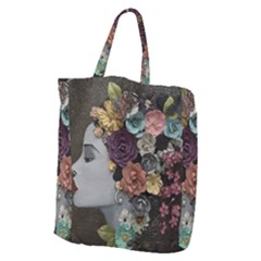 Asian Beauty Giant Grocery Tote by CKArtCreations