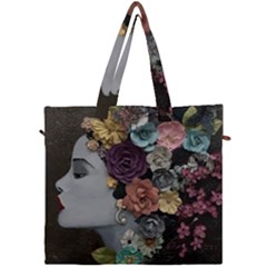 Asian Beauty Canvas Travel Bag