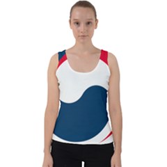 Government Emblem Of Government Of Republic Of Korea Velvet Tank Top by abbeyz71