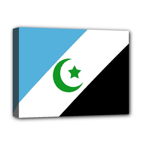 Flag Of Shabak People Deluxe Canvas 16  X 12  (stretched)  by abbeyz71