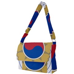 Emblem Of South Korea  Full Print Messenger Bag by abbeyz71