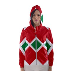 Logo Of United Patriots Electoral Alliance In Bulgaria Women s Hooded Windbreaker by abbeyz71