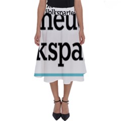 Logo Of Austrian People s Party Perfect Length Midi Skirt by abbeyz71