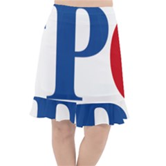 Logo Of Freedom Party Of Austria Fishtail Chiffon Skirt by abbeyz71
