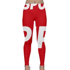 Logo Of Social Democratic Party Of Austria Lightweight Velour Classic Yoga Leggings by abbeyz71