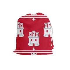 Flag Of Aberdeen Drawstring Pouch (large) by abbeyz71