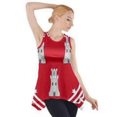 Shield Of The Arms Of Aberdeen Side Drop Tank Tunic by abbeyz71