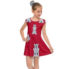 Shield Of The Arms Of Aberdeen Kids  Cap Sleeve Dress by abbeyz71