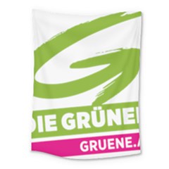 Logo Of Austrian Green Party Medium Tapestry by abbeyz71