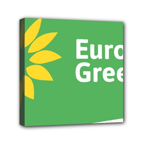 Logo Of The European Green Party Mini Canvas 6  X 6  (stretched) by abbeyz71