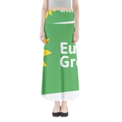 Logo Of The European Green Party Full Length Maxi Skirt by abbeyz71