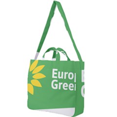 Logo Of The European Green Party Square Shoulder Tote Bag by abbeyz71