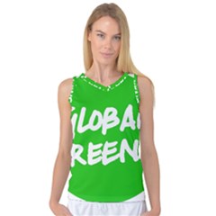 Logo Of Global Greens  Women s Basketball Tank Top by abbeyz71