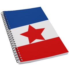 Flag Of Yugoslav Partisans 5 5  X 8 5  Notebook by abbeyz71