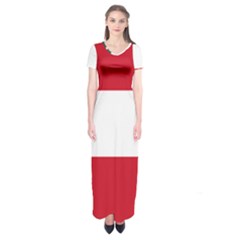 Flag Of The Republic Of Yucatán Short Sleeve Maxi Dress by abbeyz71