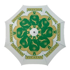 Flag Of State Of Yucatán Golf Umbrellas by abbeyz71