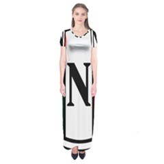 Logo Of National Revolutionary Party, 1929-1938 Short Sleeve Maxi Dress by abbeyz71