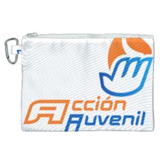 Logo Of Youth Wing Of National Action Party Of Mexico Canvas Cosmetic Bag (xl) by abbeyz71