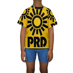 Logo Of Party Of The Democratic Revolution Kids  Short Sleeve Swimwear by abbeyz71