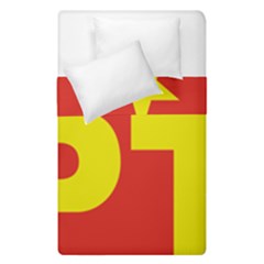 Logo of Mexico s Labor Party Duvet Cover Double Side (Single Size)