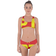 Logo of Mexico s Labor Party Criss Cross Bikini Set