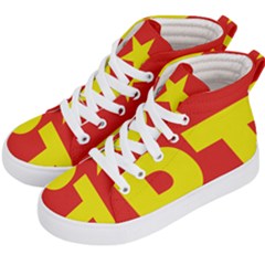 Logo Of Mexico s Labor Party Kids  Hi-top Skate Sneakers by abbeyz71