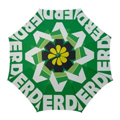 Logo Of Ecologist Green Party Of Mexico Golf Umbrellas by abbeyz71