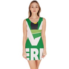 Logo Of Ecologist Green Party Of Mexico Bodycon Dress by abbeyz71