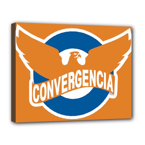 Convergencia Logo, 2002-2011 Canvas 14  X 11  (stretched) by abbeyz71