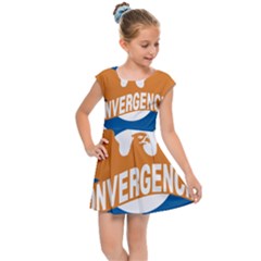 Convergencia Logo, 2002-2011 Kids  Cap Sleeve Dress by abbeyz71