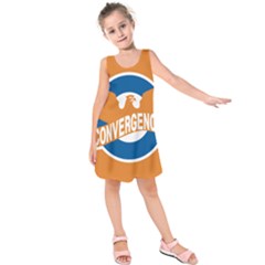 Convergencia Logo, 2002-2011 Kids  Sleeveless Dress by abbeyz71