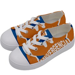 Convergencia Logo, 2002-2011 Kids  Low Top Canvas Sneakers by abbeyz71