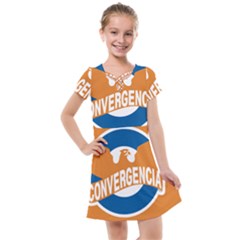 Convergencia Logo, 2002-2011 Kids  Cross Web Dress by abbeyz71