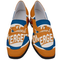 Convergencia Logo, 2002-2011 Women s Chunky Heel Loafers by abbeyz71