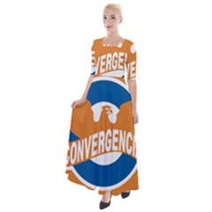 Convergencia Logo, 2002-2011 Half Sleeves Maxi Dress by abbeyz71