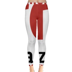 Logo Of Mexico The National Regeneration Movement Party Inside Out Leggings by abbeyz71