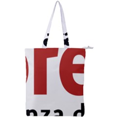 Logo Of Mexico The National Regeneration Movement Party Double Zip Up Tote Bag by abbeyz71