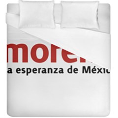 Logo Of Mexico The National Regeneration Movement Party Duvet Cover (king Size) by abbeyz71