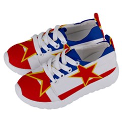 Civil Ensign Of Yugoslavia, 1950-1992 Kids  Lightweight Sports Shoes by abbeyz71