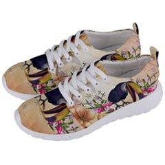 Funny Coutan With Flowers Men s Lightweight Sports Shoes by FantasyWorld7