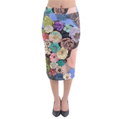 Dream  Midi Pencil Skirt by CKArtCreations