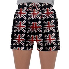 British Flag Sleepwear Shorts by ArtworkByPatrick